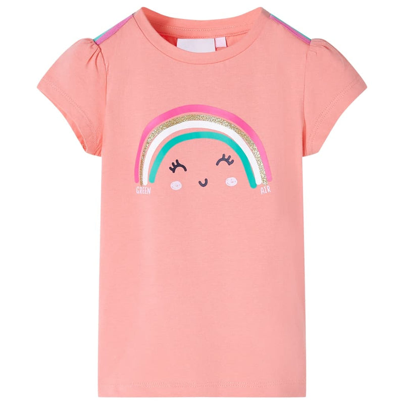 Load image into Gallery viewer, Vidaxl kindershirt 128 lichtkoraalkleurig

