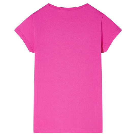 Vidaxl kindershirt 104 donkerroze