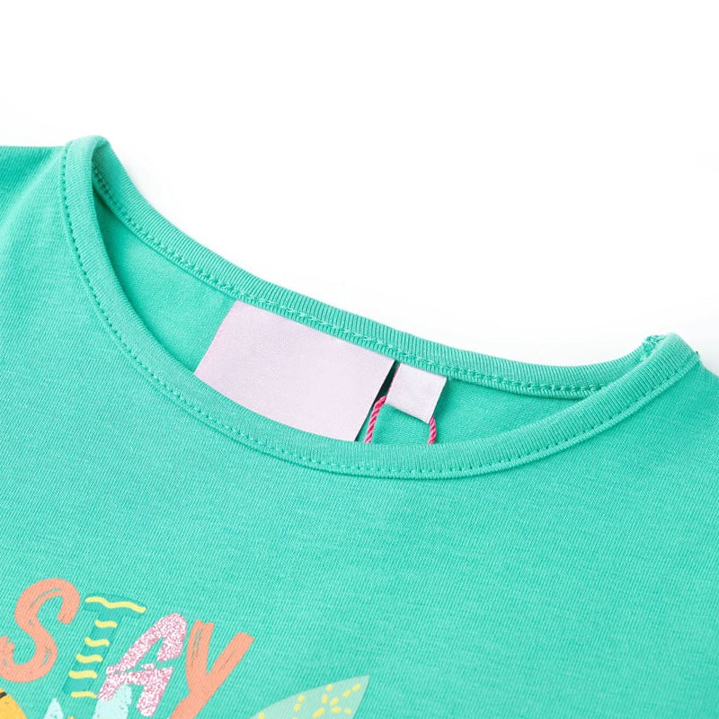 Load image into Gallery viewer, Vidaxl kindershirt 116 mintkleurig
