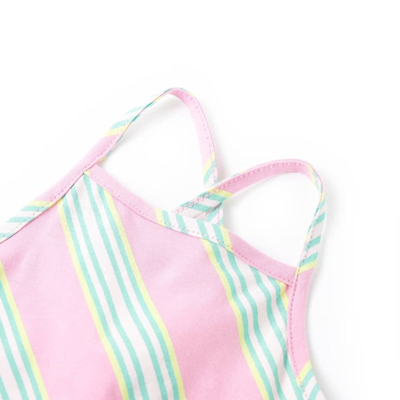 Load image into Gallery viewer, Vidaxl kinderjurk zonder mouwen met trekkoord 116 roze
