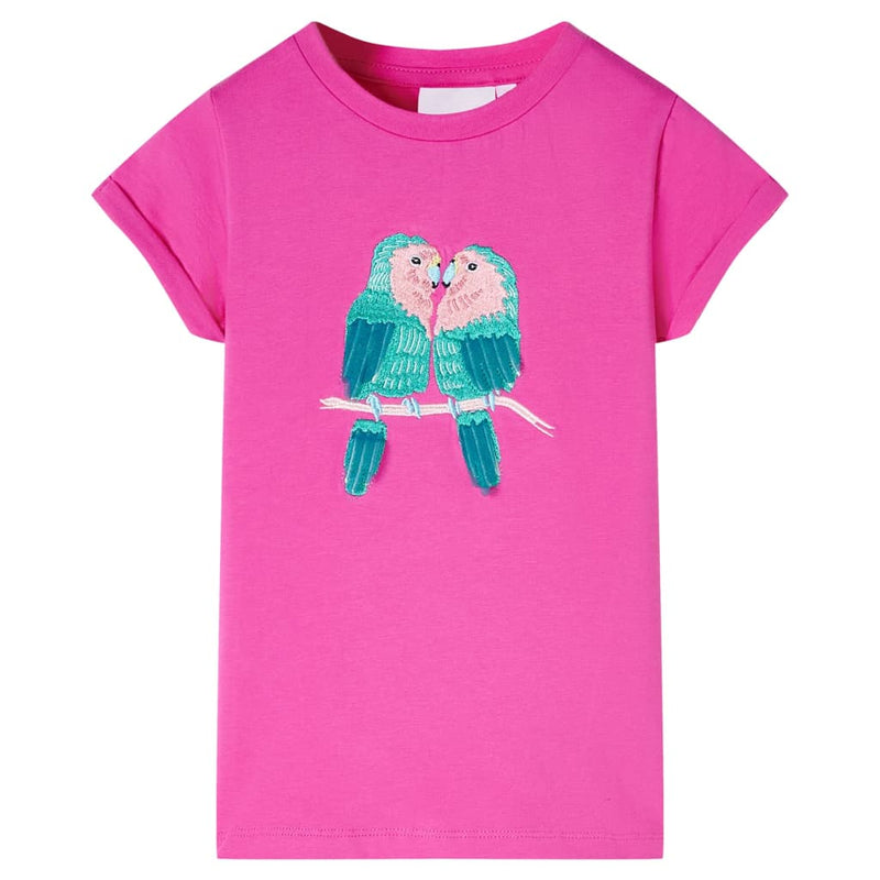 Load image into Gallery viewer, Vidaxl kindershirt 104 donkerroze
