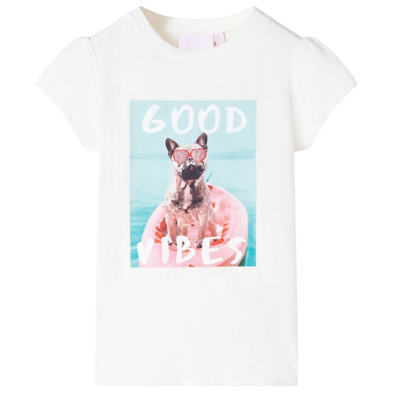 Load image into Gallery viewer, VidaXL Kindershirt 128 ecru
