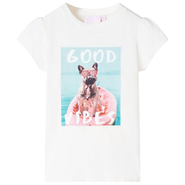 Vidaxl kindershirt 140 ecru