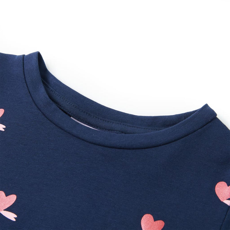 Load image into Gallery viewer, Vidaxl kindershirt 128 marineblauw
