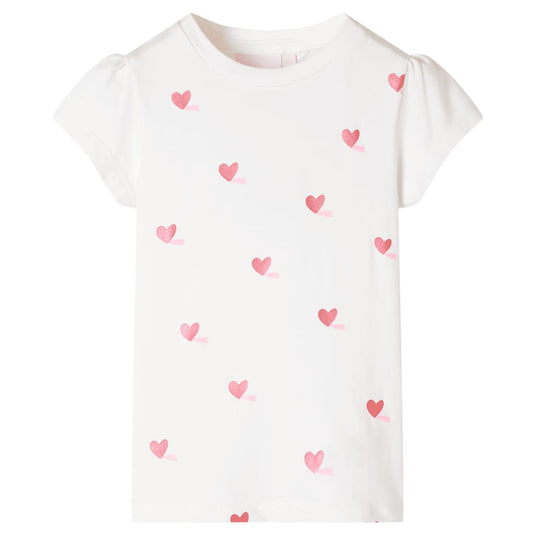 Vidaxl kindershirt 128 ecru