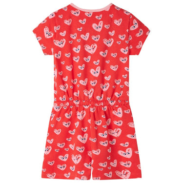 Vidaxl kinderjumpsuit 116 rood