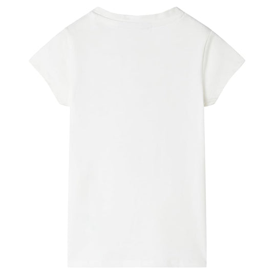 VidaXL Kindershirt 128 ecru