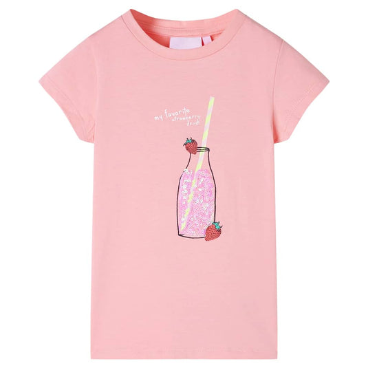 Vidaxl kindershirt 116 roze