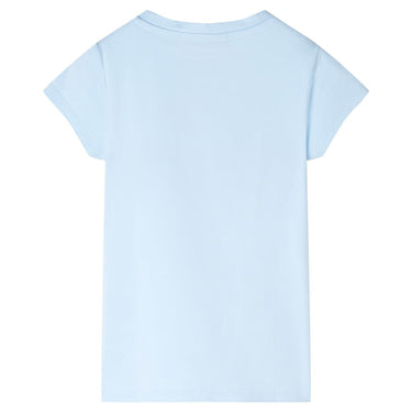 Vidaxl kindershirt 128 zachtblauw
