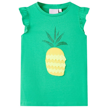Vidaxl kindershirt 116 groen