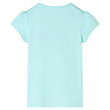 Vidaxl kindershirt 128 lichtzeeblauw