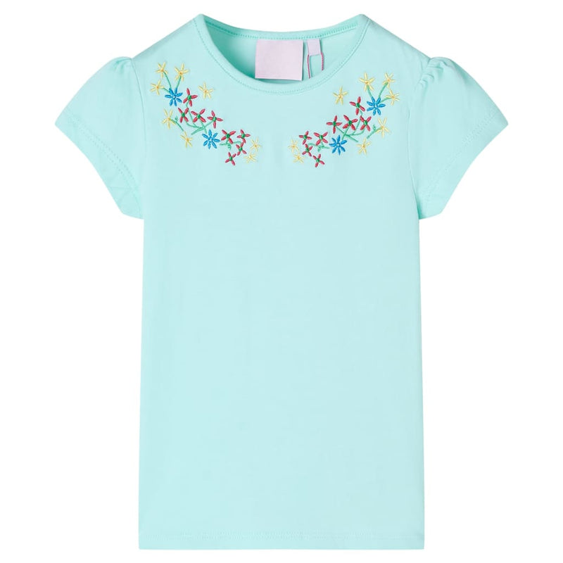 Load image into Gallery viewer, Vidaxl kindershirt 140 lichtzeeblauw
