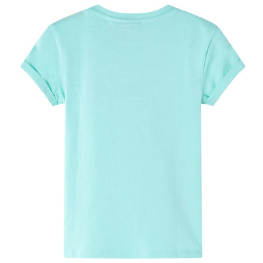 Vidaxl kindershirt 140 lichtmint