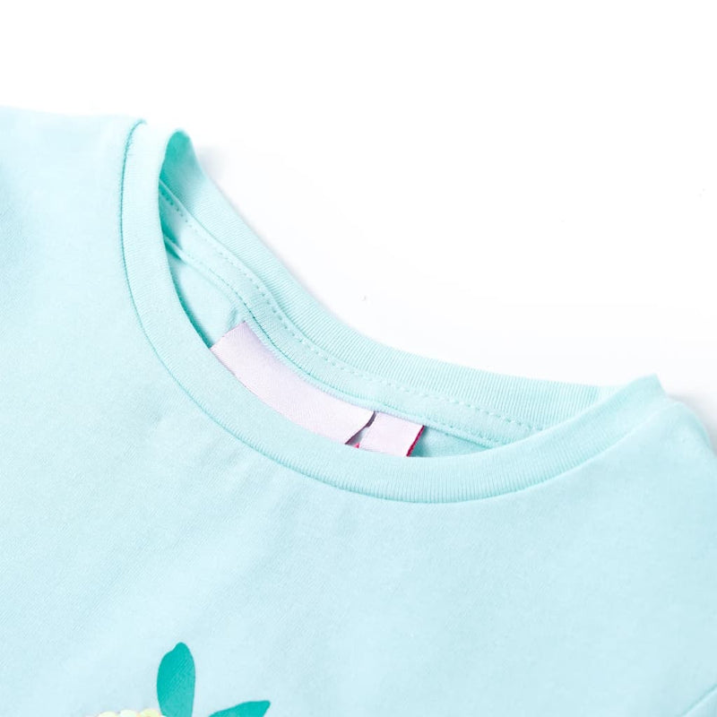 Load image into Gallery viewer, Vidaxl kindershirt 116 lichtzeeblauw
