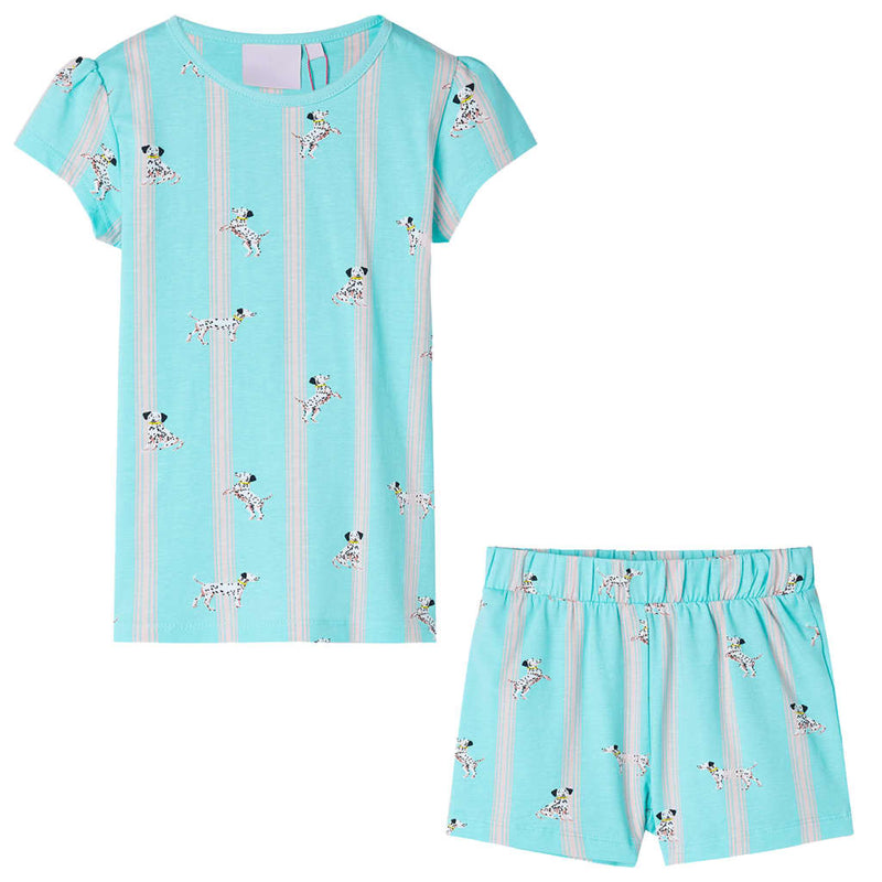 Load image into Gallery viewer, Vidaxl kinderpyjama met korte mouwen 116 ecru
