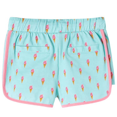Vidaxl kindershorts met trekkoord 116 lichtmintkleurig