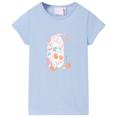 Vidaxl kindershirt 92 blauw