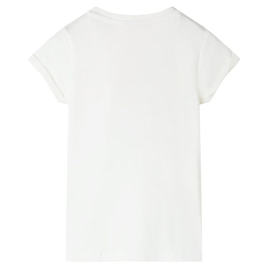 Vidaxl kindershirt 104 ecru