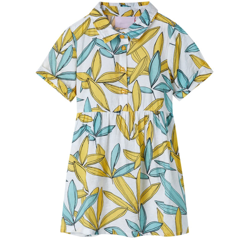 Load image into Gallery viewer, VidaXL Kinderjurk 92 ecru
