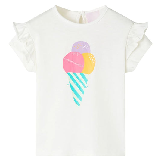 Vidaxl kindershirt 92 ecru