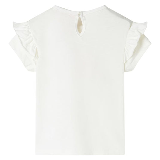 Vidaxl kindershirt 128 ecru