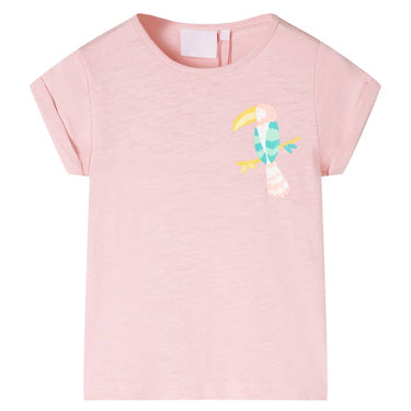 Vidaxl kindershirt 116 lichtroze