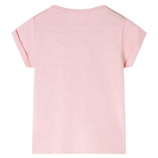 Vidaxl kindershirt 116 lichtroze