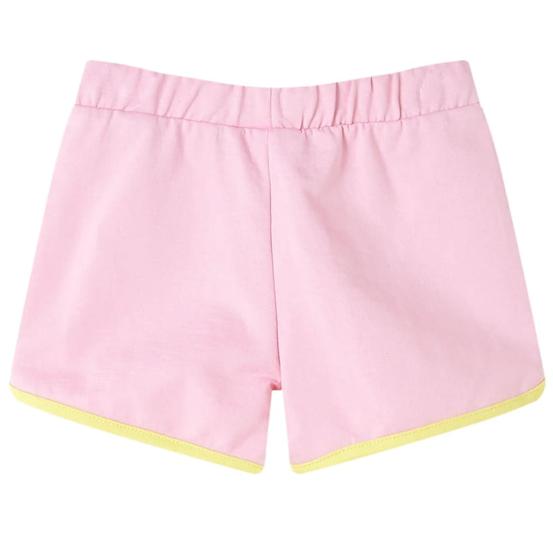 Load image into Gallery viewer, Vidaxl kindershorts met bies 116 felroze
