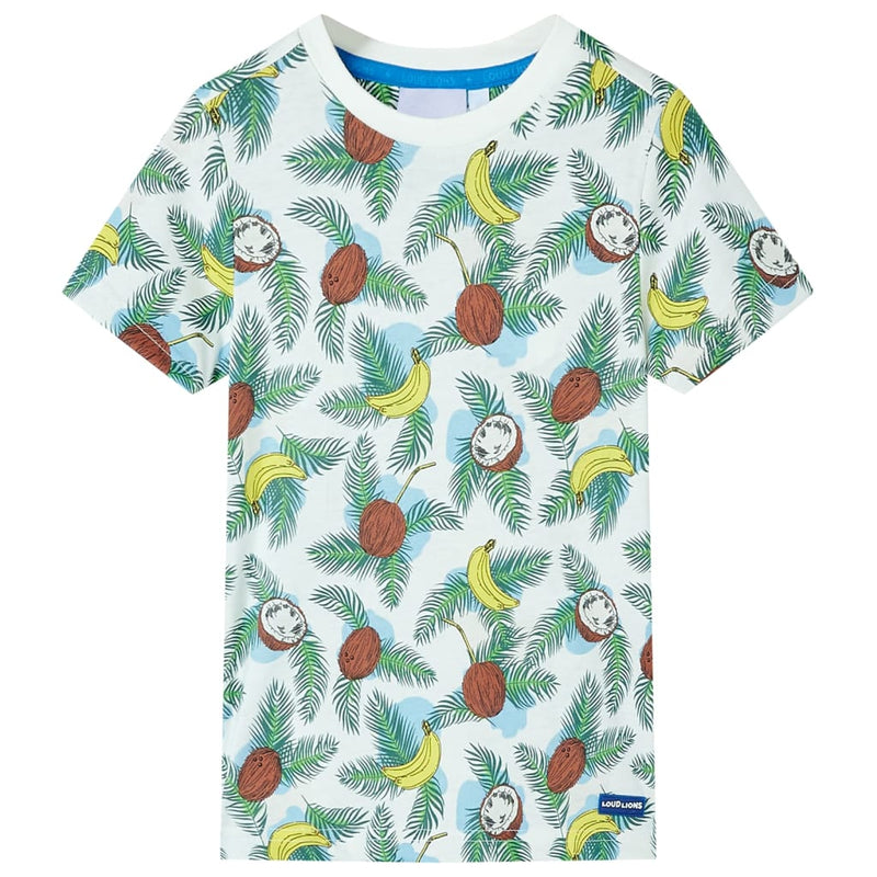 Load image into Gallery viewer, VidaXL Kindershirt met korte mouwen 140 meerkleurig
