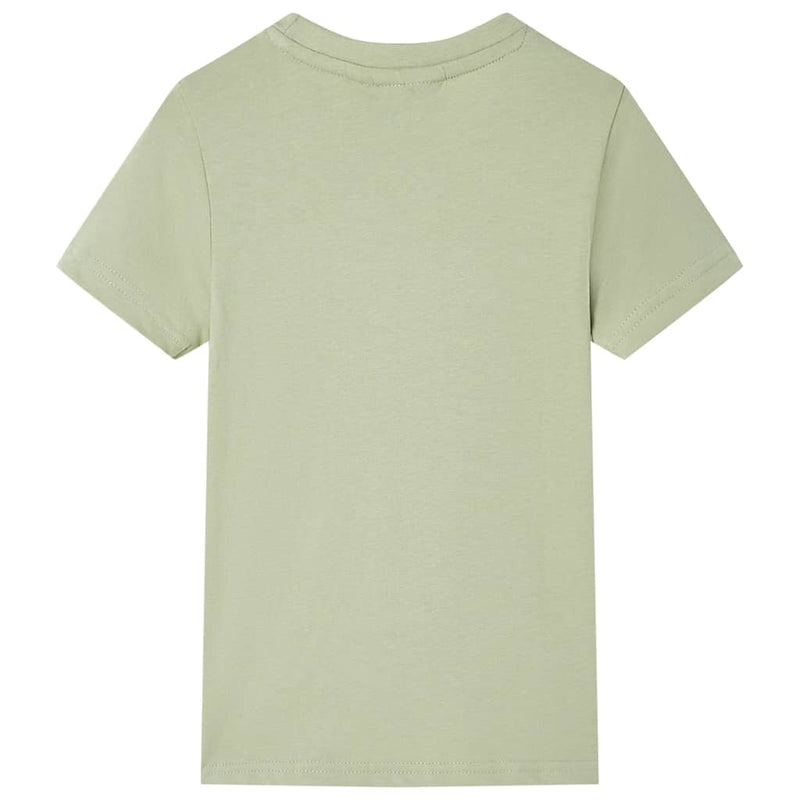 Load image into Gallery viewer, Vidaxl kindershirt met korte mouwen 140 lichtkakikleurig
