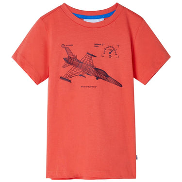 Vidaxl kindershirt 140 lichtrood