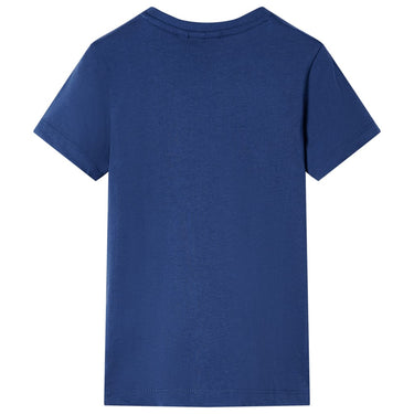 Vidaxl kindershirt 116 donkerblauw