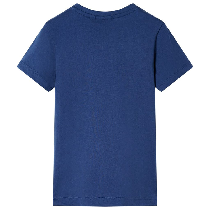 Load image into Gallery viewer, VidaXL Kindershirt 128 donkerblauw
