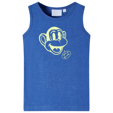 Vidaxl kindertopje 104 gemêleerd blauw
