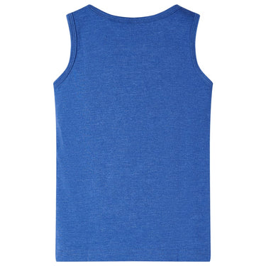 Vidaxl kindertopje 116 gemêleerd blauw
