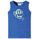 Vidaxl kindertopje 128 gemêleerd blauw