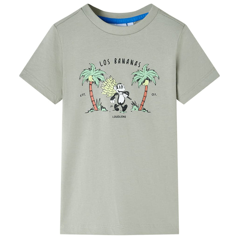 Load image into Gallery viewer, VidaXL Kindershirt 116 lichtkakikleurig
