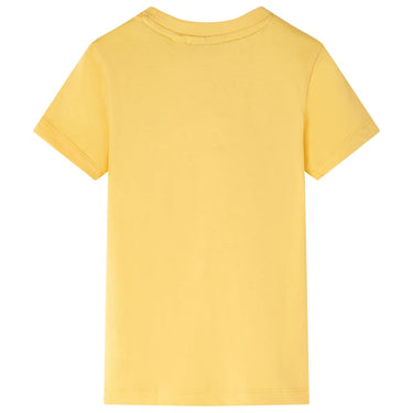 Vidaxl kindershirt 92 lichtokerkleurig