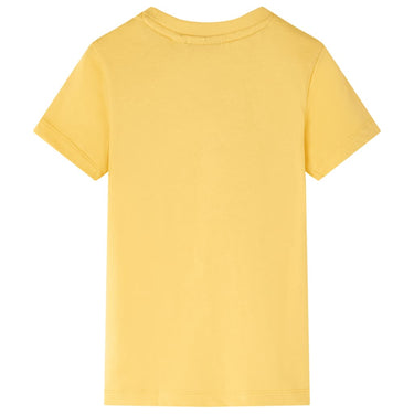 Vidaxl kindershirt 128 lichtokerkleurig