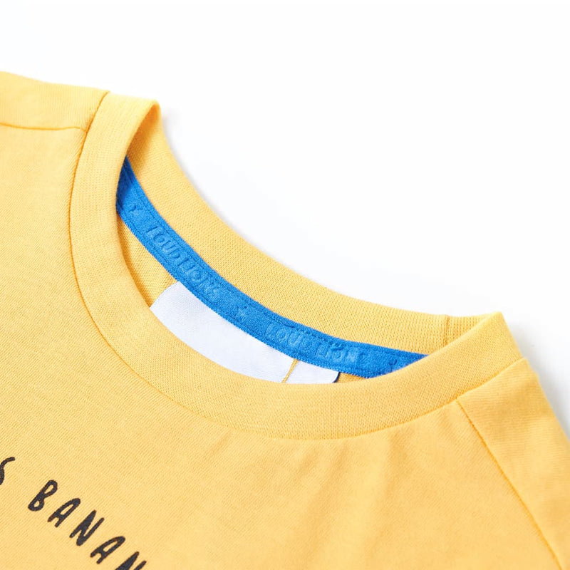 Load image into Gallery viewer, VidaXL Kindershirt 140 lichtokerkleurig
