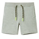 Vidaxl kindershorts met trekkoord 92 gemêleerd lichtkakikleurig