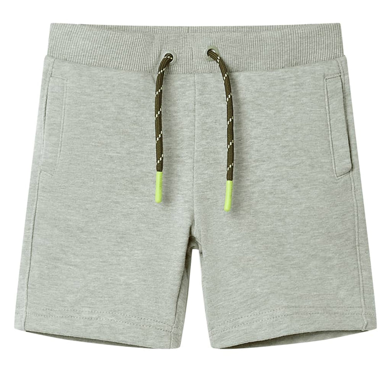 Load image into Gallery viewer, Vidaxl kindershorts met trekkoord 116 gemêleerd lichtkakikleurig
