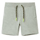 Vidaxl kindershorts met trekkoord 116 gemêleerd lichtkakikleurig