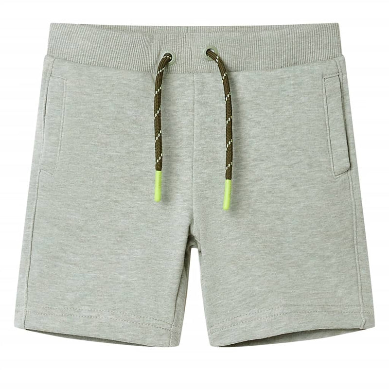 Load image into Gallery viewer, Vidaxl kindershorts met trekkoord 128 gemêleerd lichtkakikleurig
