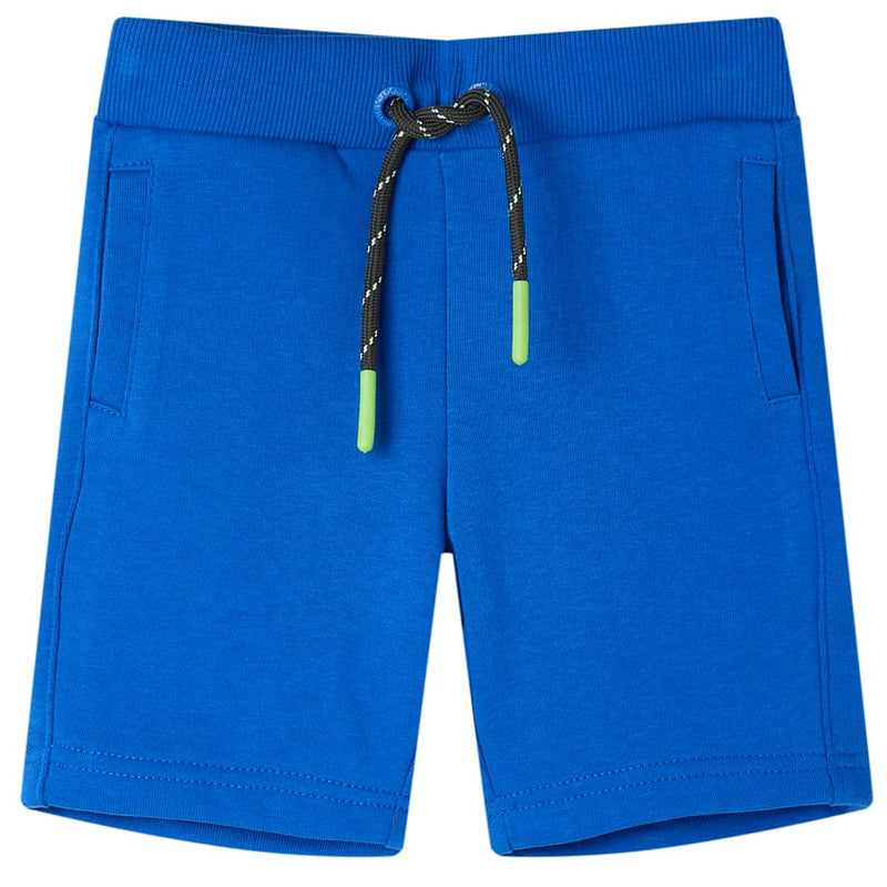 Load image into Gallery viewer, VidaXL Kindershort met trekkoord 104 blauw
