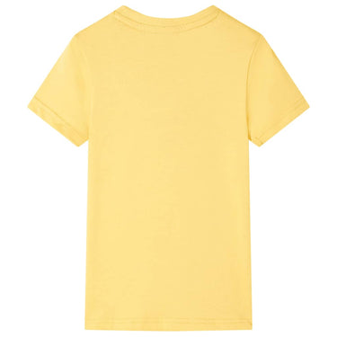 Vidaxl kindershirt 104 lichtokerkleurig