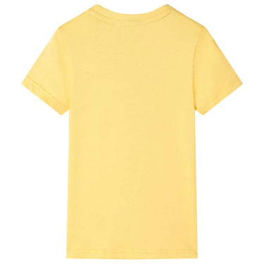Vidaxl kindershirt 128 lichtokerkleurig