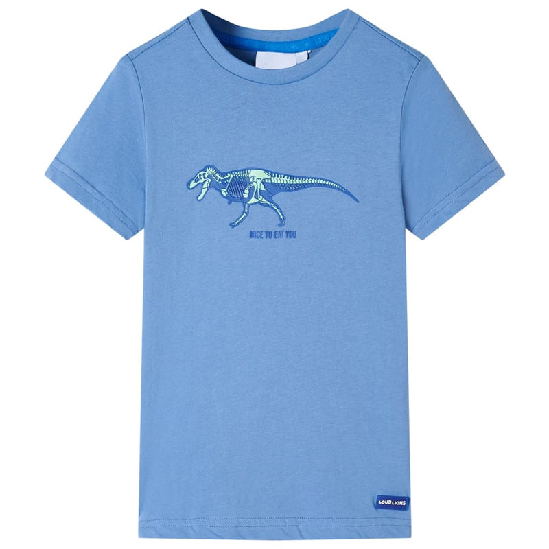 Load image into Gallery viewer, Vidaxl kindershirt 116 middelblauw
