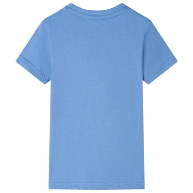 Vidaxl kindershirt 128 middelblauw