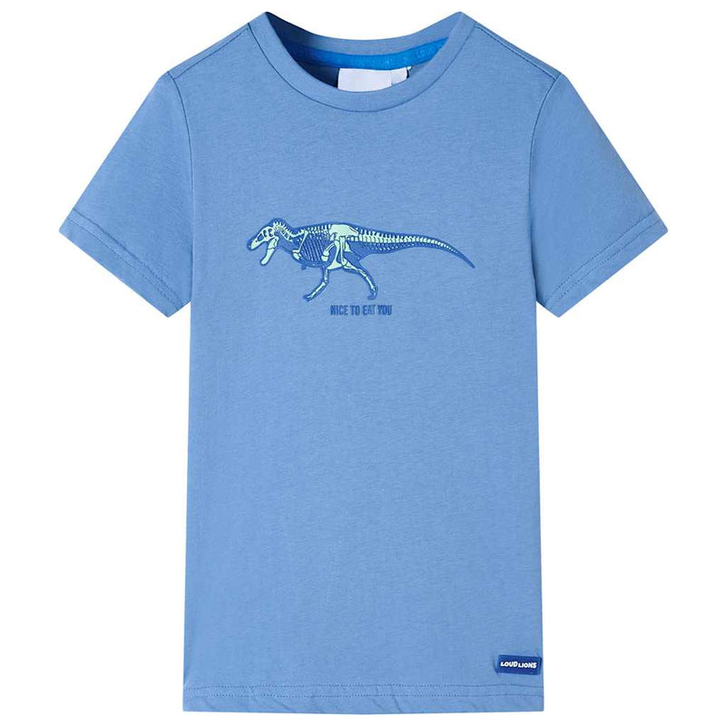 Load image into Gallery viewer, Vidaxl kindershirt 140 middelblauw
